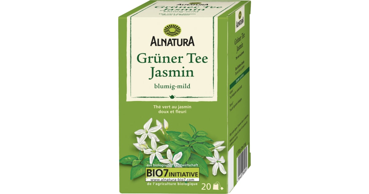 Alnatura Bio Grüner Tee Jasmin