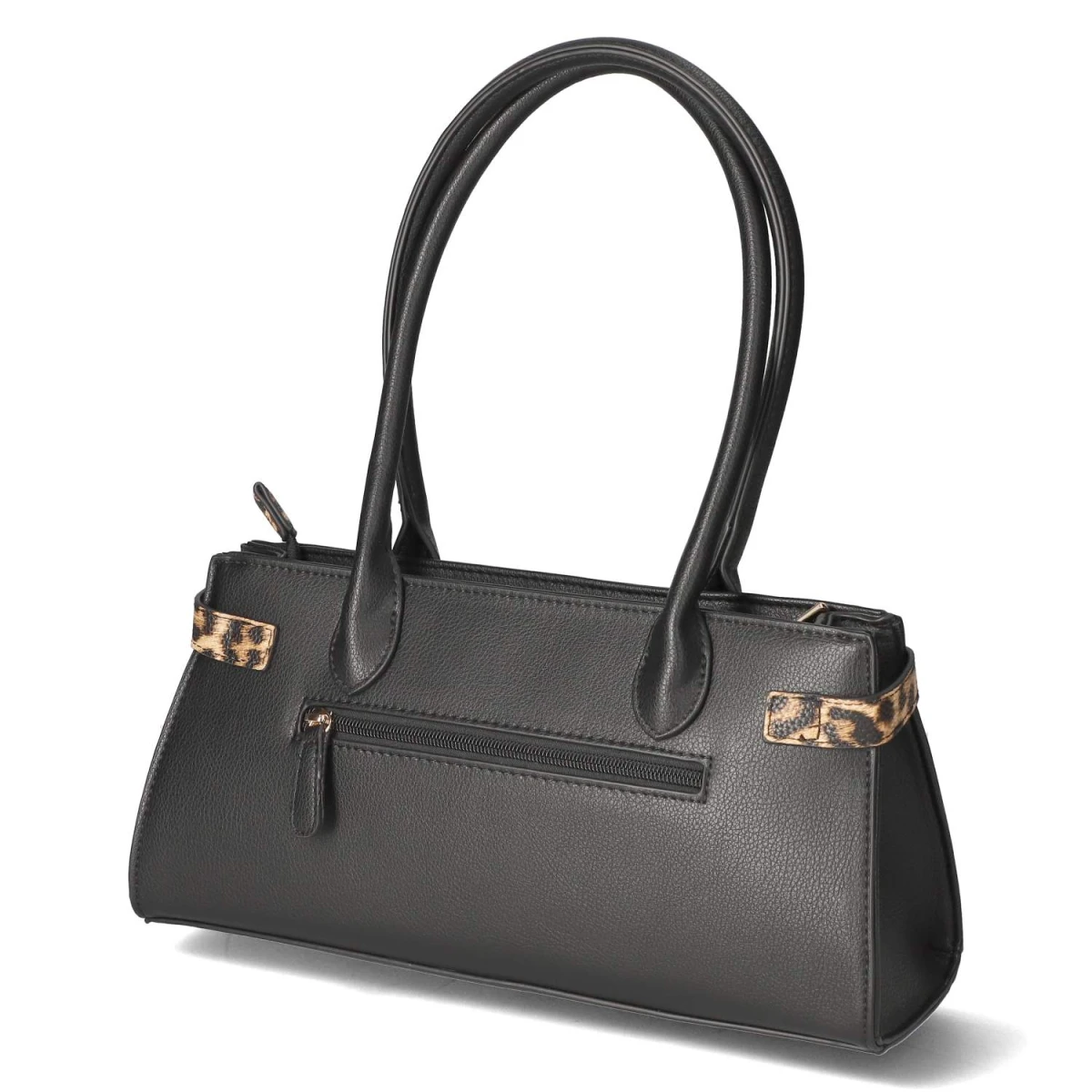 KaerlekSchultertasche - schwarz/braun