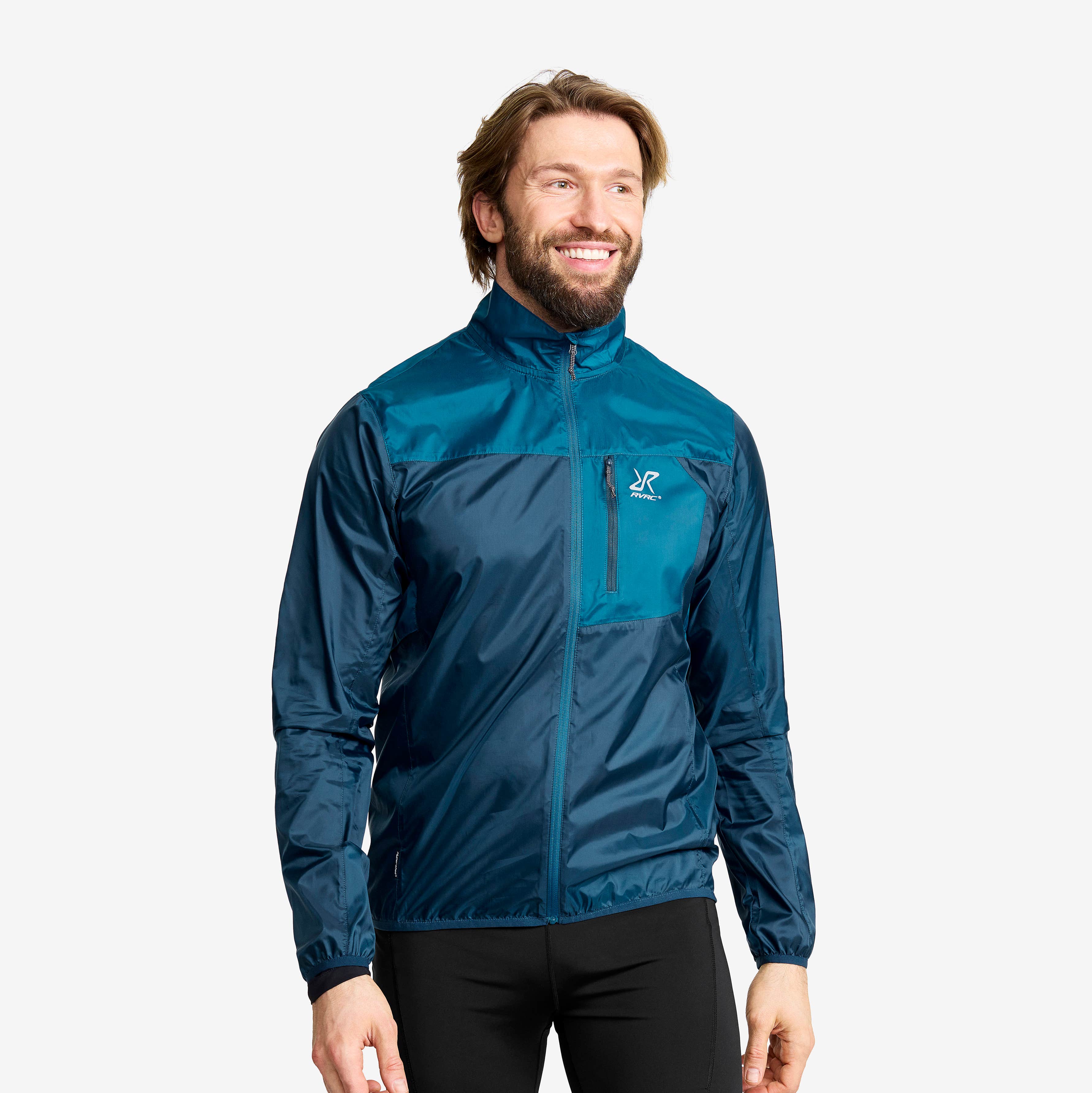 Unit Light Windbreaker Herre Moroccan Blue/Moonlit Ocean