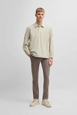 BOSS Chino Slim Taupe 50510933-294 kopen