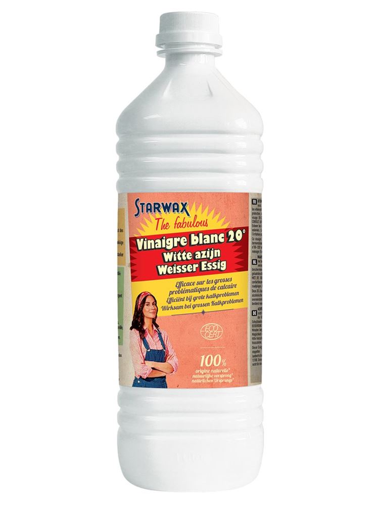 Starwax the fabulous weisser Essig<br>1 l, Flasche, 20° ohne Duft