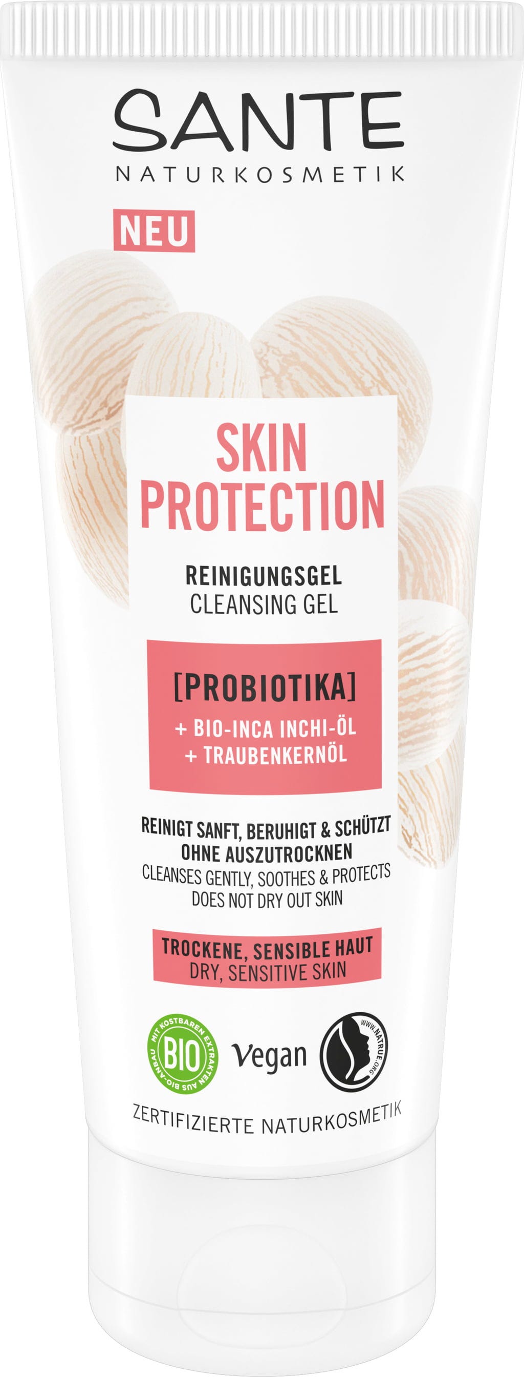 Santé naturally.  Skin Protection Reinigungsgel, 100 ml