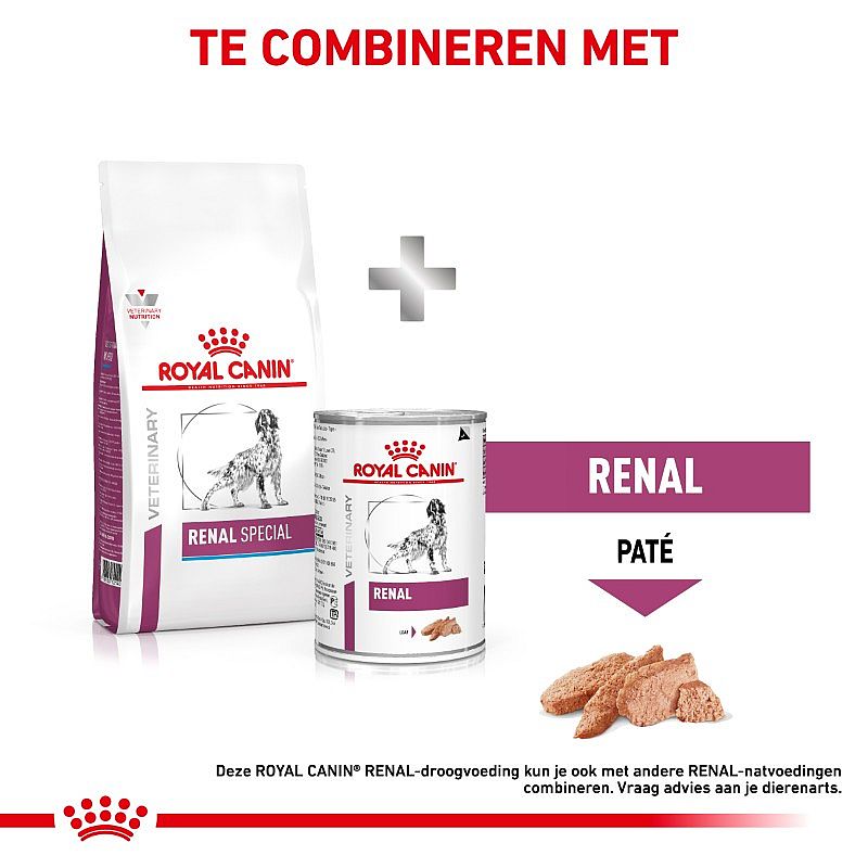 ROYAL CANIN® Renal Special - Dieetvoeding voor ondersteuning van de nierfunctie en een gezond gewicht van volwassen honden