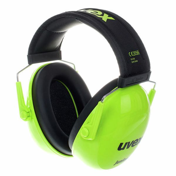 UVEX K Junior Ear Protector lime