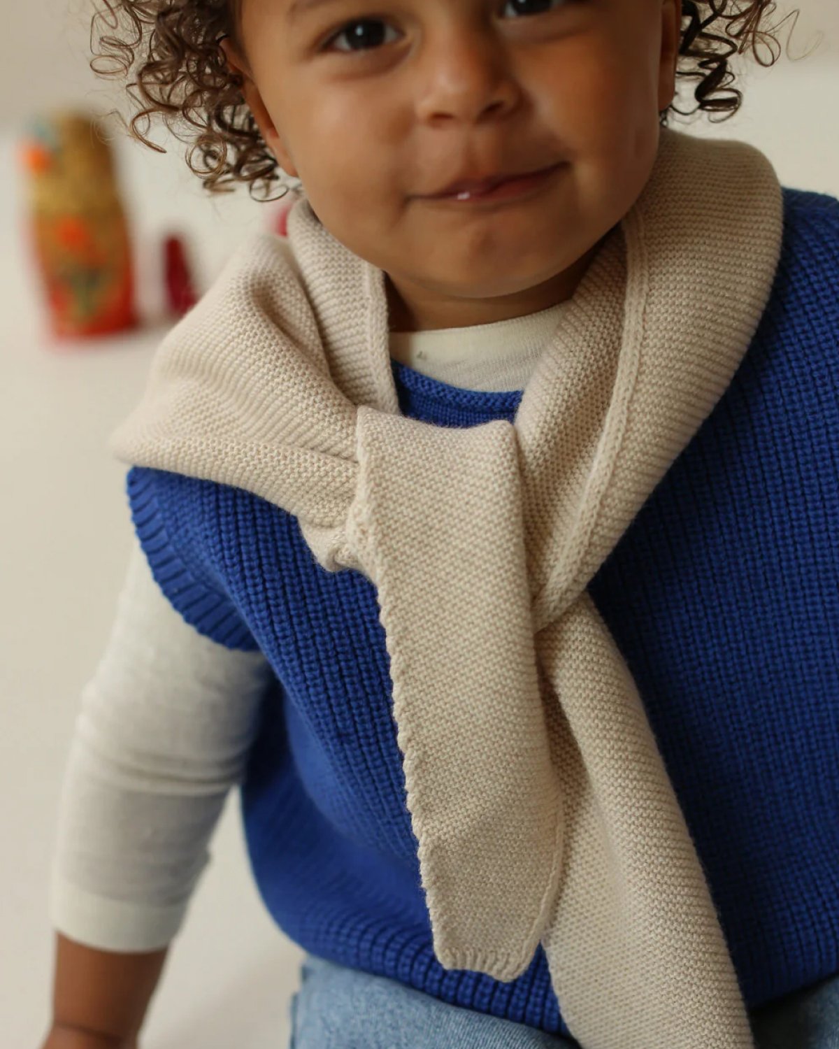 Triangle Ullscarf Barn & Voksen – 100% Merino, Ubehandlet Ull | Josephina