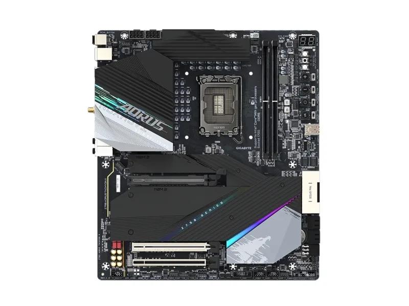 [OUTLET] - AORUS Z790 TACHYON x - Bundkort - udvidet ATX - LGA1700 sokkel - Z790 Chipset - USB 3.2 Gen 1, USB 3.2 Gen 2, USB-C 3.2 Gen 2x2 - 2.5 Gigabit LAN, Bluetooth, Wi-Fi - onboard grafik (CPU påkrævet) - HD Audio (8-kanaler)
