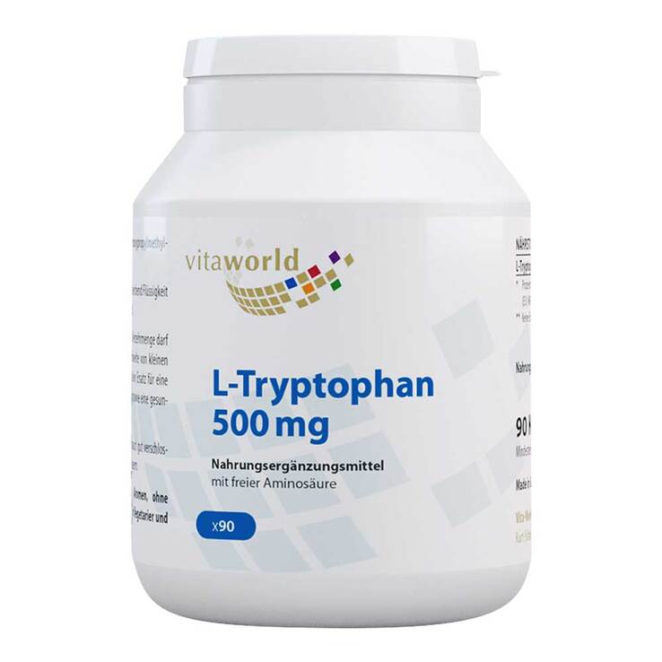L-Tryptophan 500 mg Kapseln, 90 St