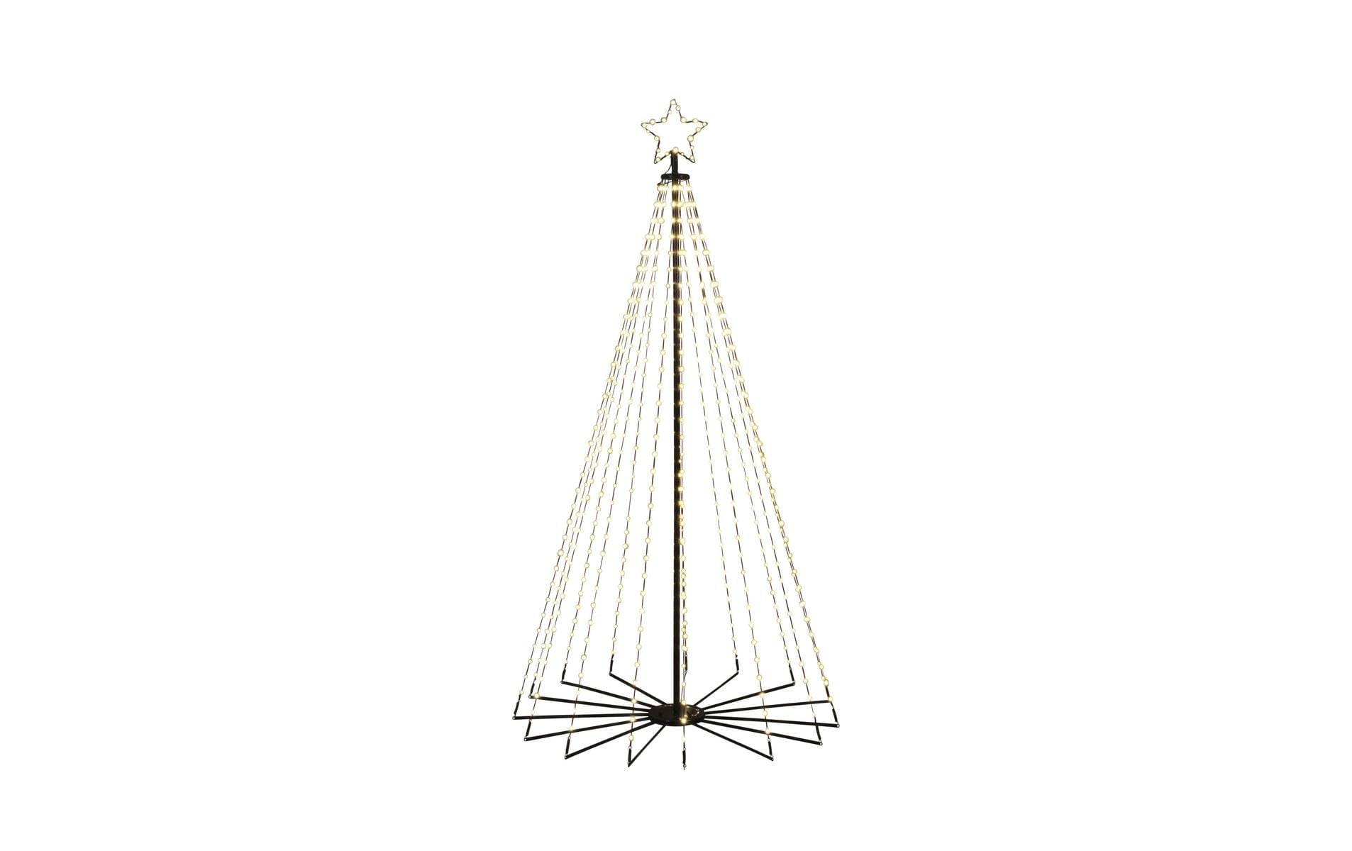 KONSTSMIDE LED Dekofigur »LED Tannenbaum mit Stern, 515 LEDs, 6 W« bernsteinfarben