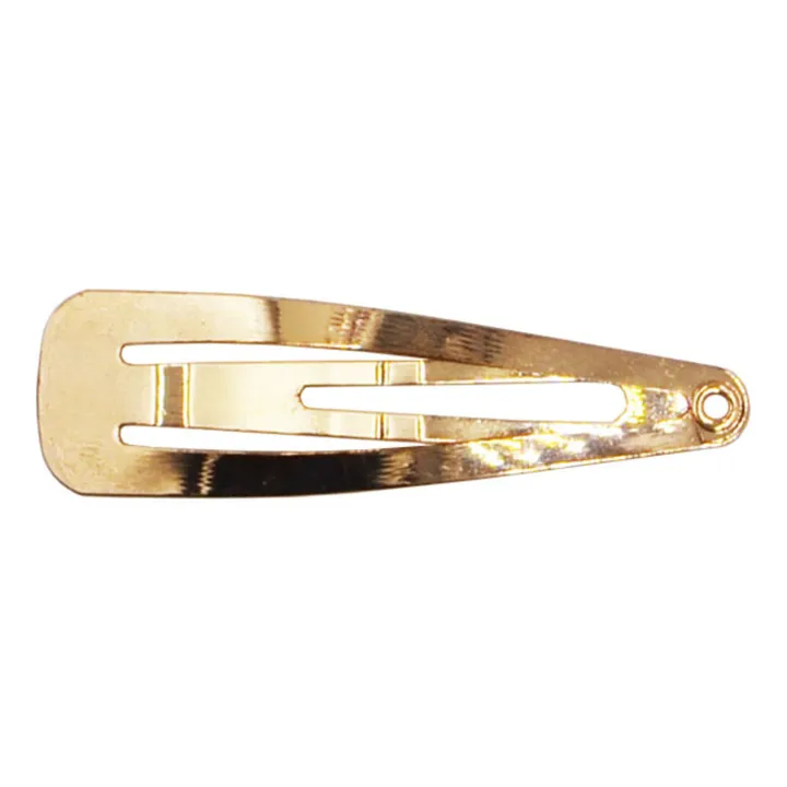 Bachca Barrette clic clac - Set de 4 | Doré