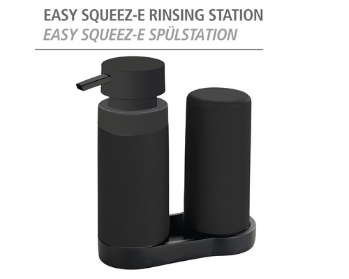 Wenko Squeez-e spoelstation, zwart, 69753800