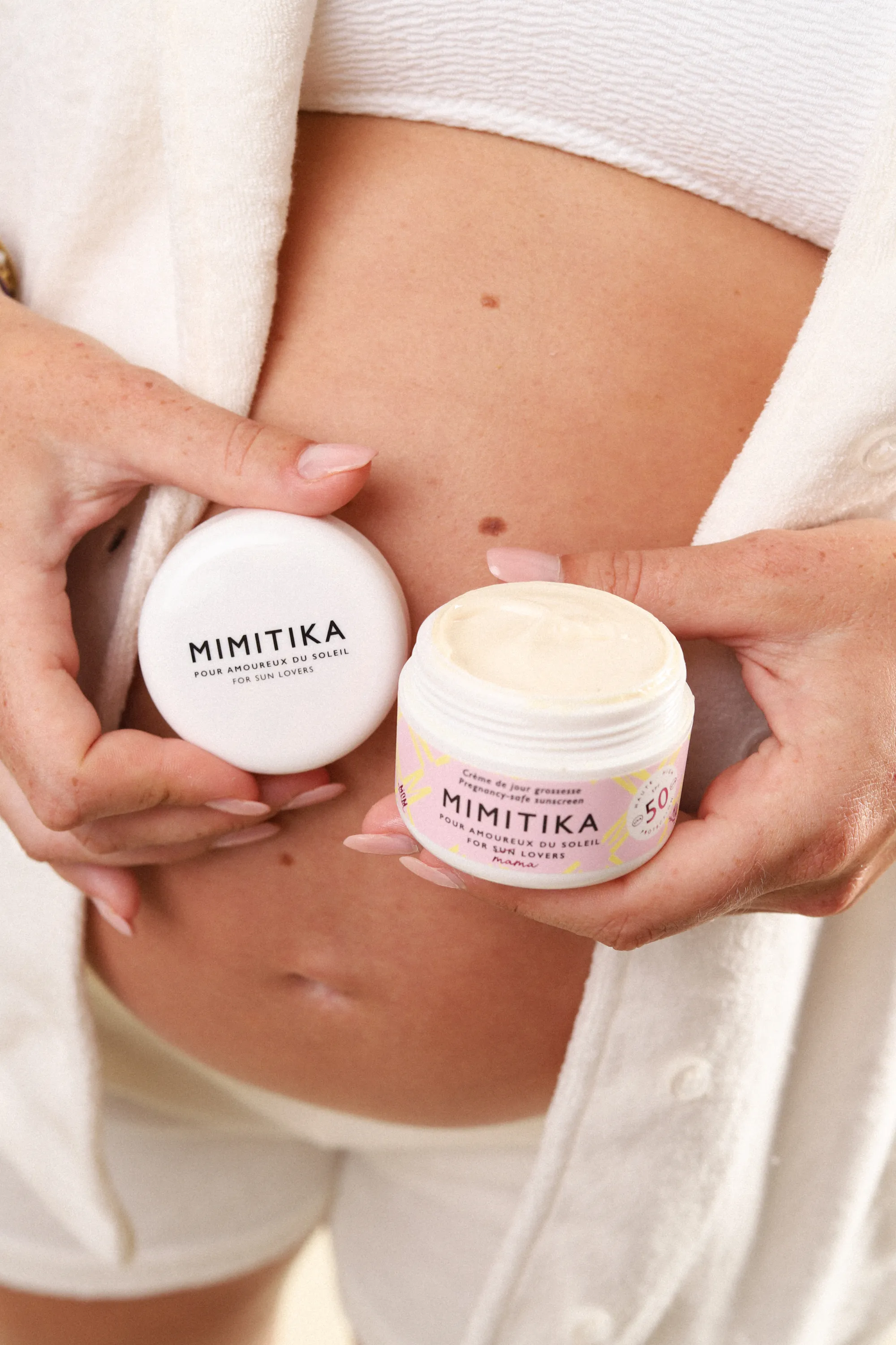 MIMITIKA Crème solaire visage SPF50 grossesse Mom Cream-50 g