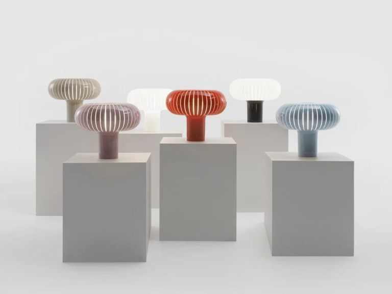 Kartell Teresa tafellamp oranje