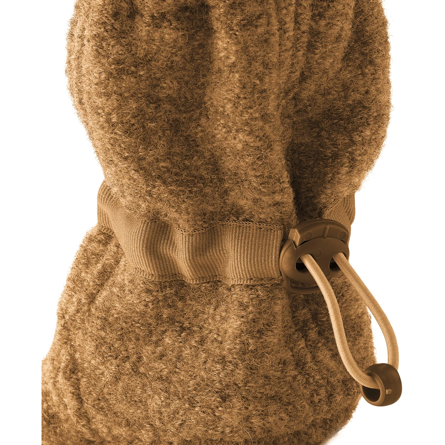 mamalila Booties-Newborn Eco camel