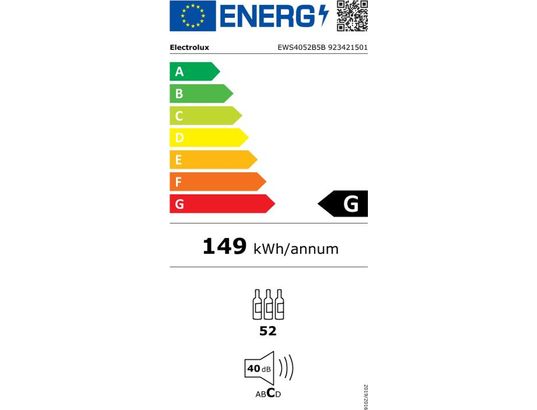 ELECTROLUX - Cave à vin encastrable de service EWS4052B5B