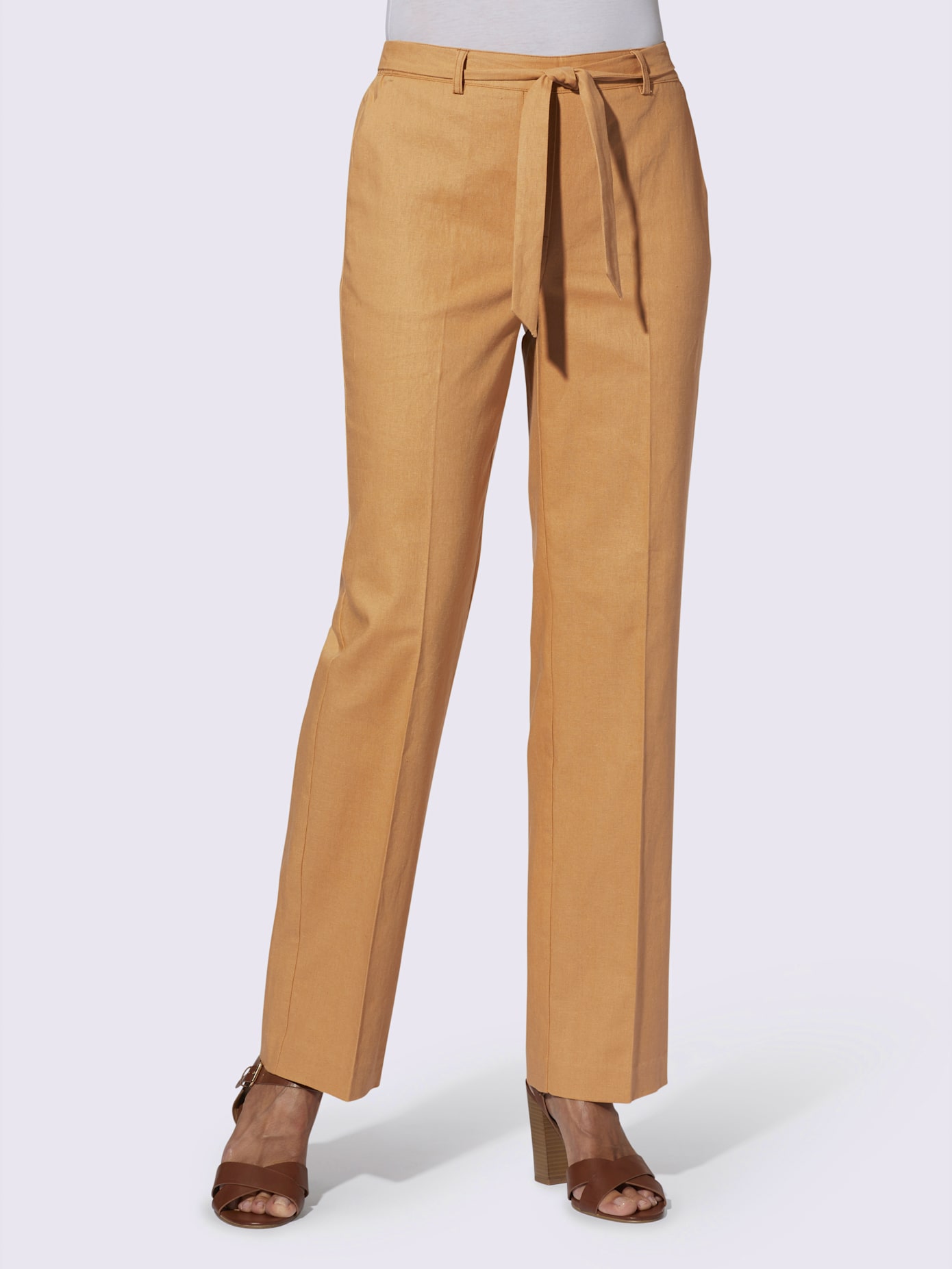 Pantalon 55% lin