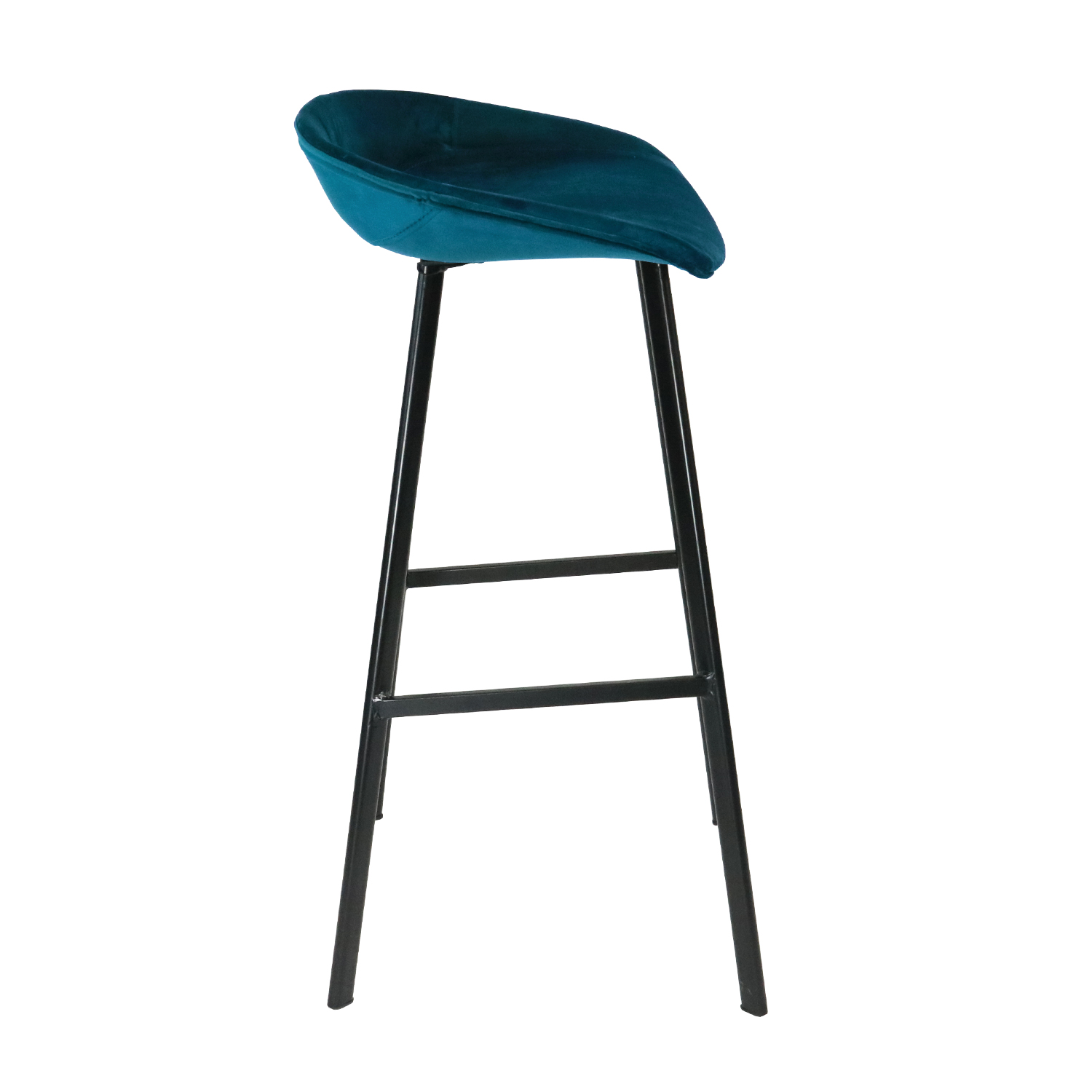 Kick barkruk Finn blauw