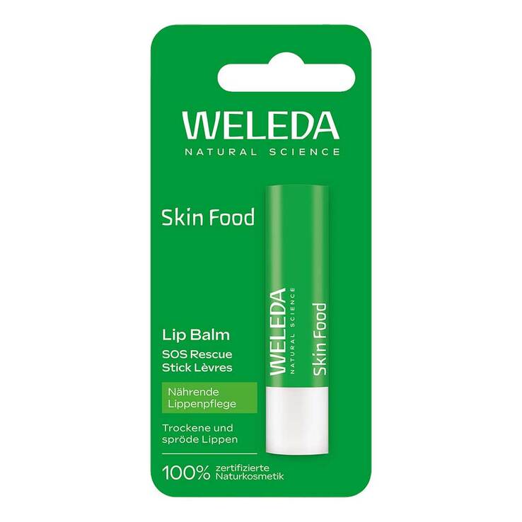 Weleda Skin Food Lip Balm mit Karton, 4.8 g