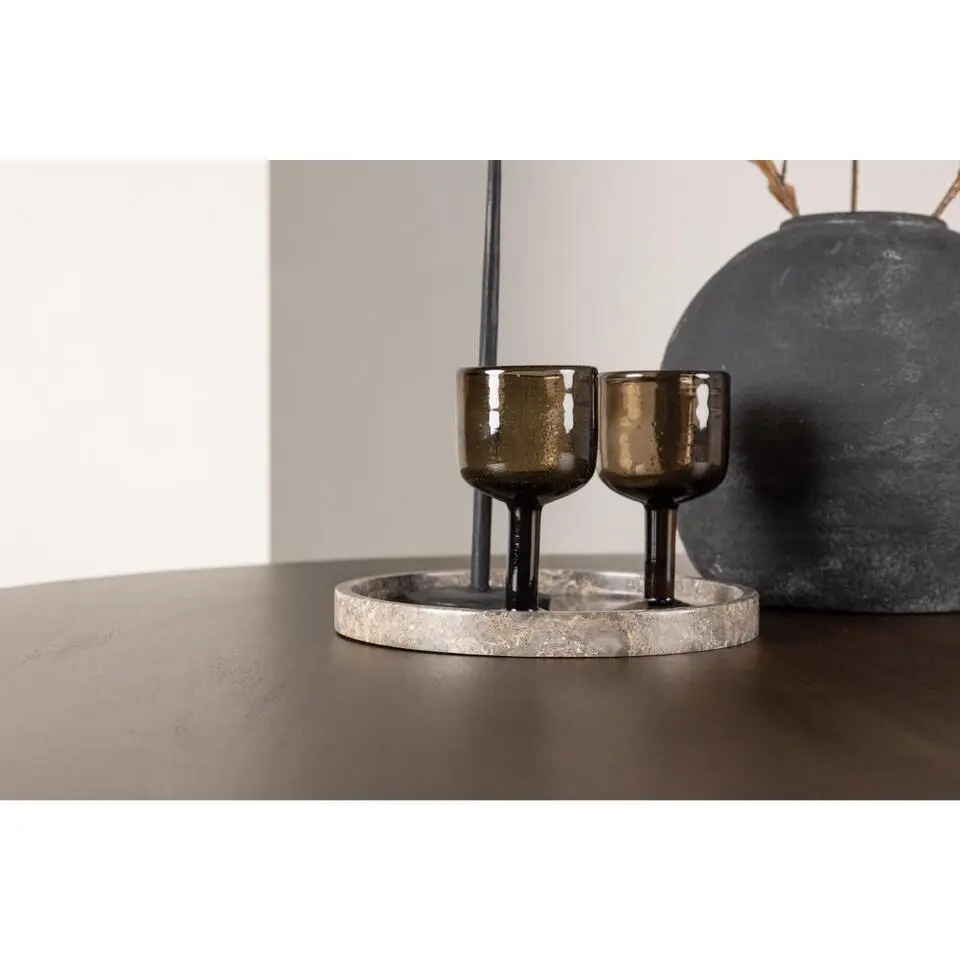 Svea - Isabella ronde eettafel - ø100 cm - donkerbruin