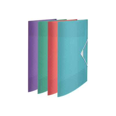 Esselte Colour'Breeze - Chemise polypro à 3 rabats - A4 - pour 150 feuilles - disponible dans différentes couleurs