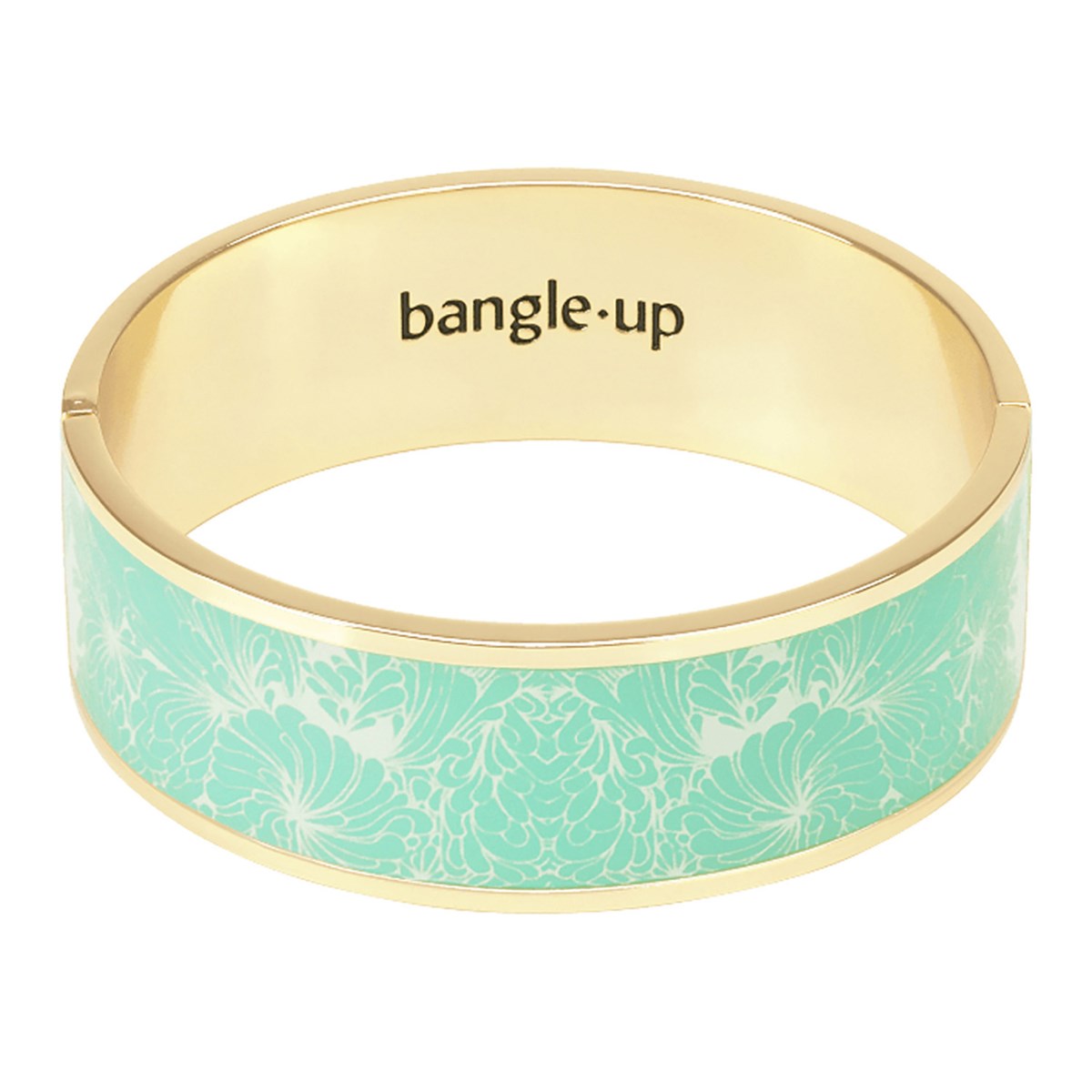 Jonc Bangle Up Cancan Bleu Pool 2 cm