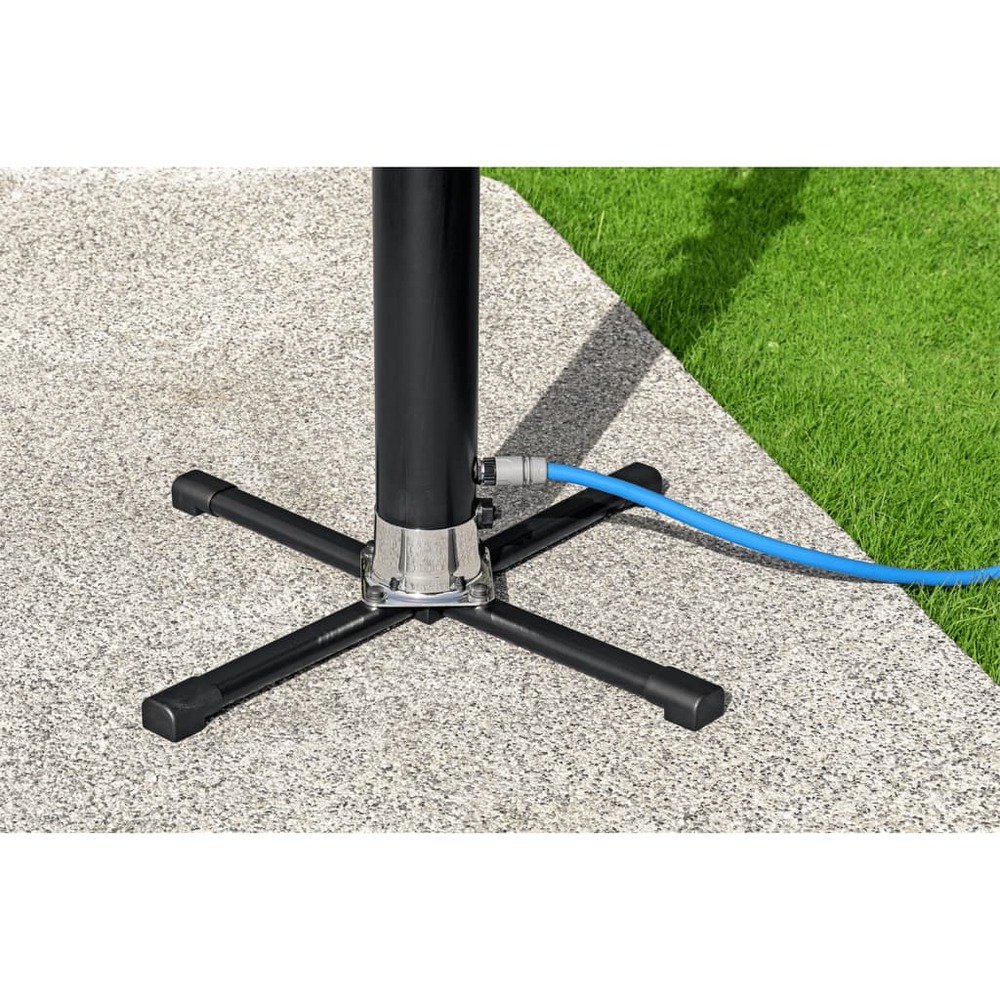 Douche d'extérieur solar flow noir 20 l