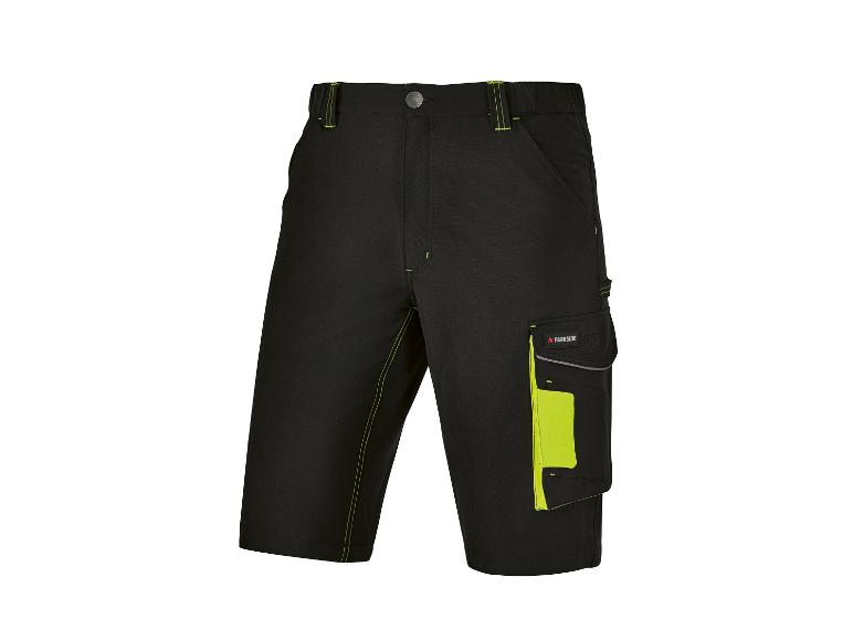 Korte heren werkbroek met stretch