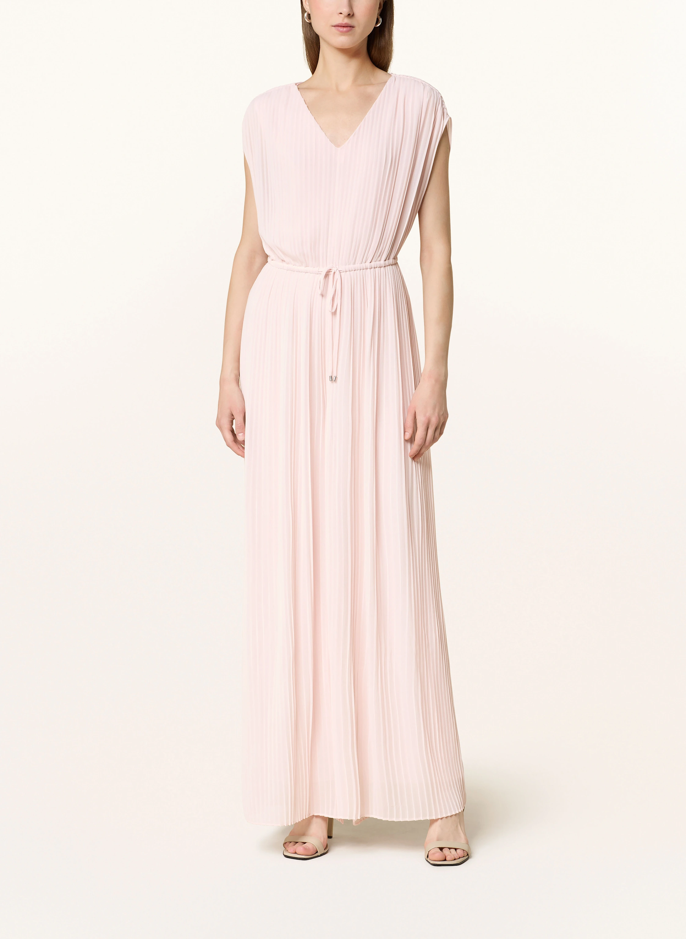 comma Jumpsuit mit Plissees