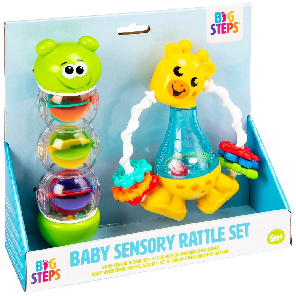 Big Steps Baby-Sensorik-Rasselset