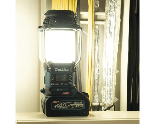 Makita XGT® 40V MR009GZ DAB+ accuradio met lantaarn, zonder accu en lader