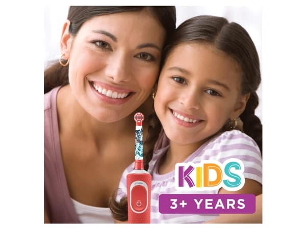 Oral-B Vitality D100.413 Kids Lightyear D100.413.2K Elektrisk børnetandbørste Roterende/oscilierende Hvid, Violet