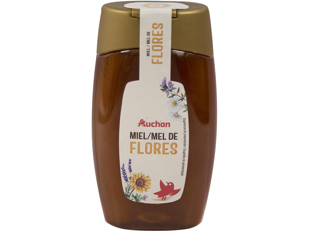 MEL AUCHAN DE FLORES ANTIGOTA 500G