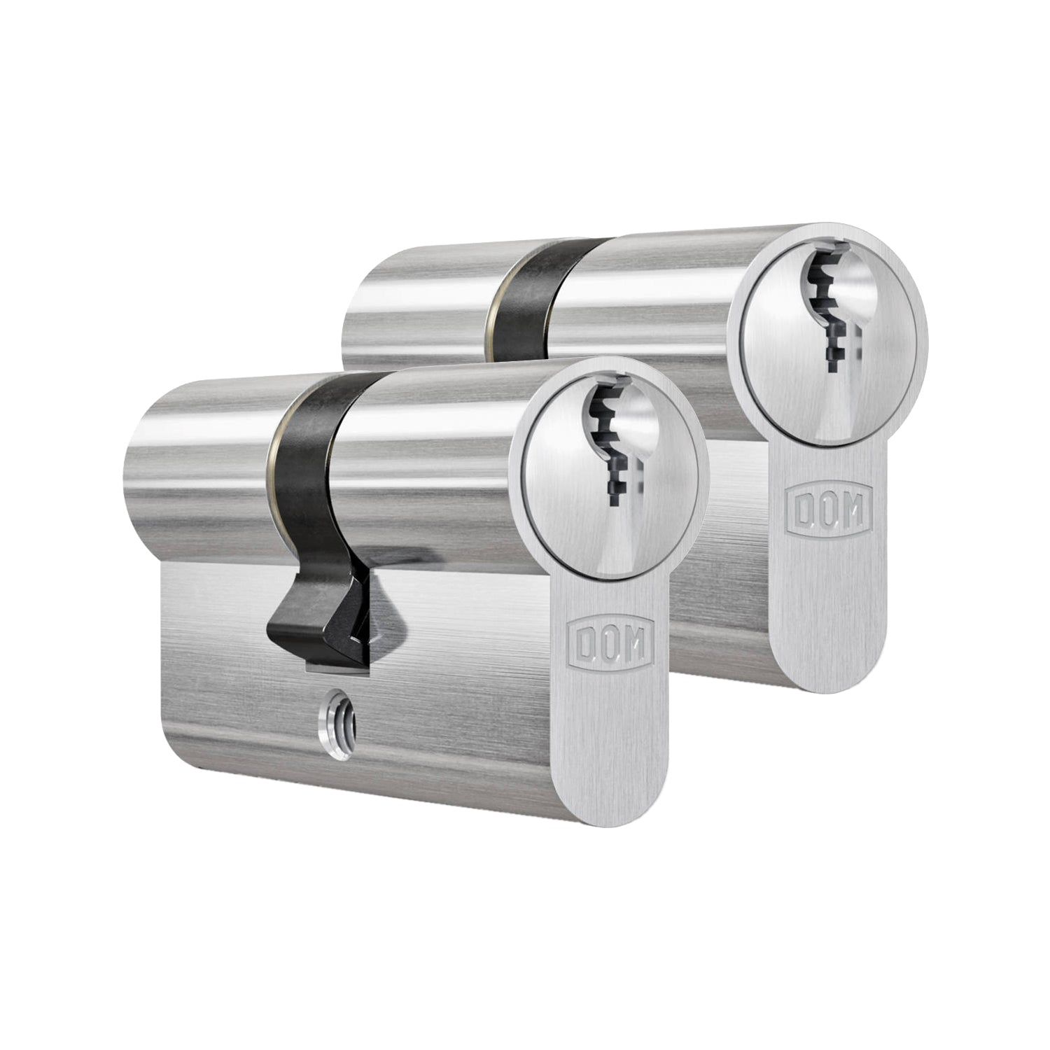 DOM 333 Plura Profielcillinder T-koppeling 30/30 SKG** VE=2 - 333PLAT001P2