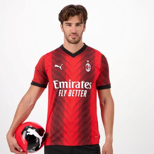 Camisa titular do AC Milan
