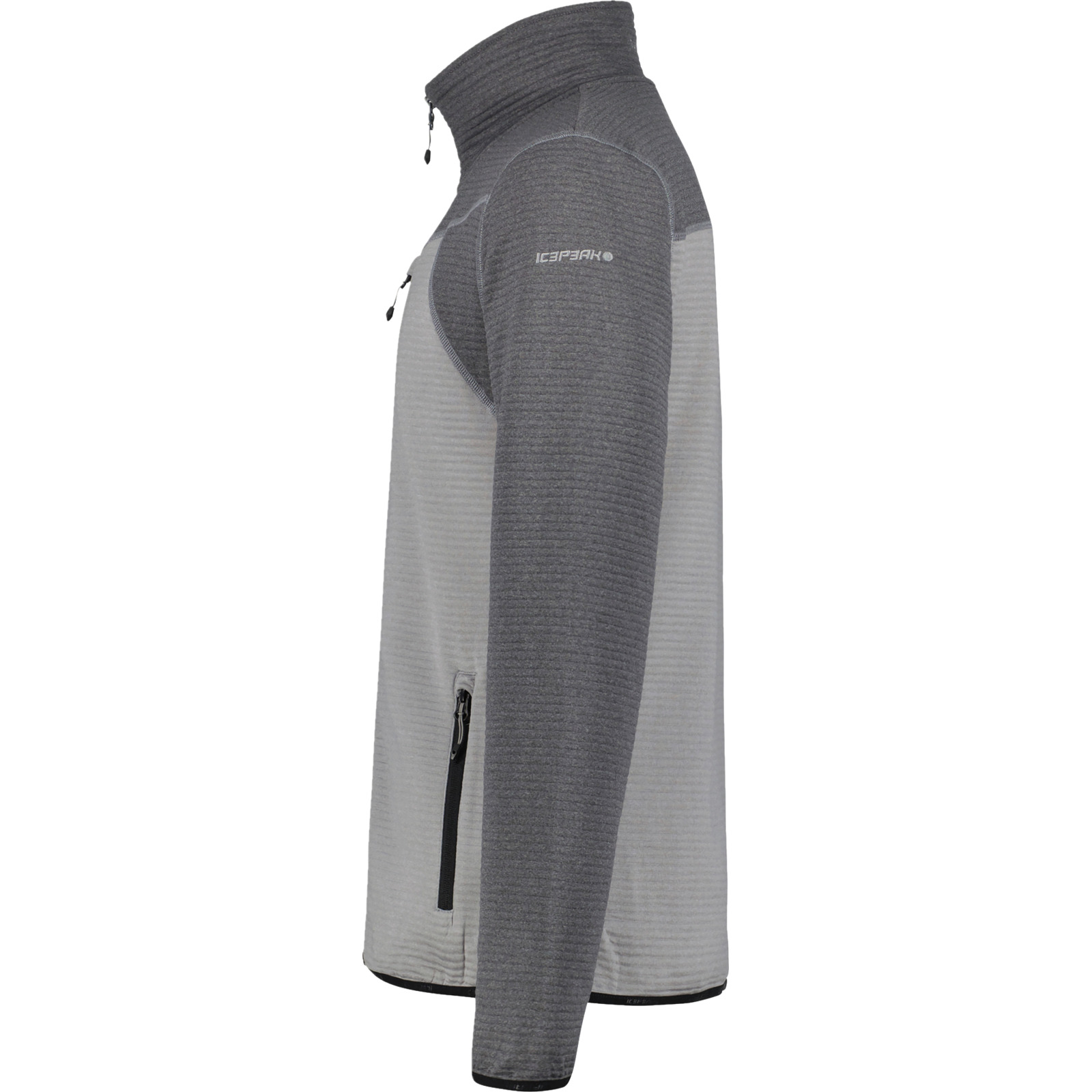 Icepeak Herren-Sweatjacke Berthold XXL, dunkelgrau