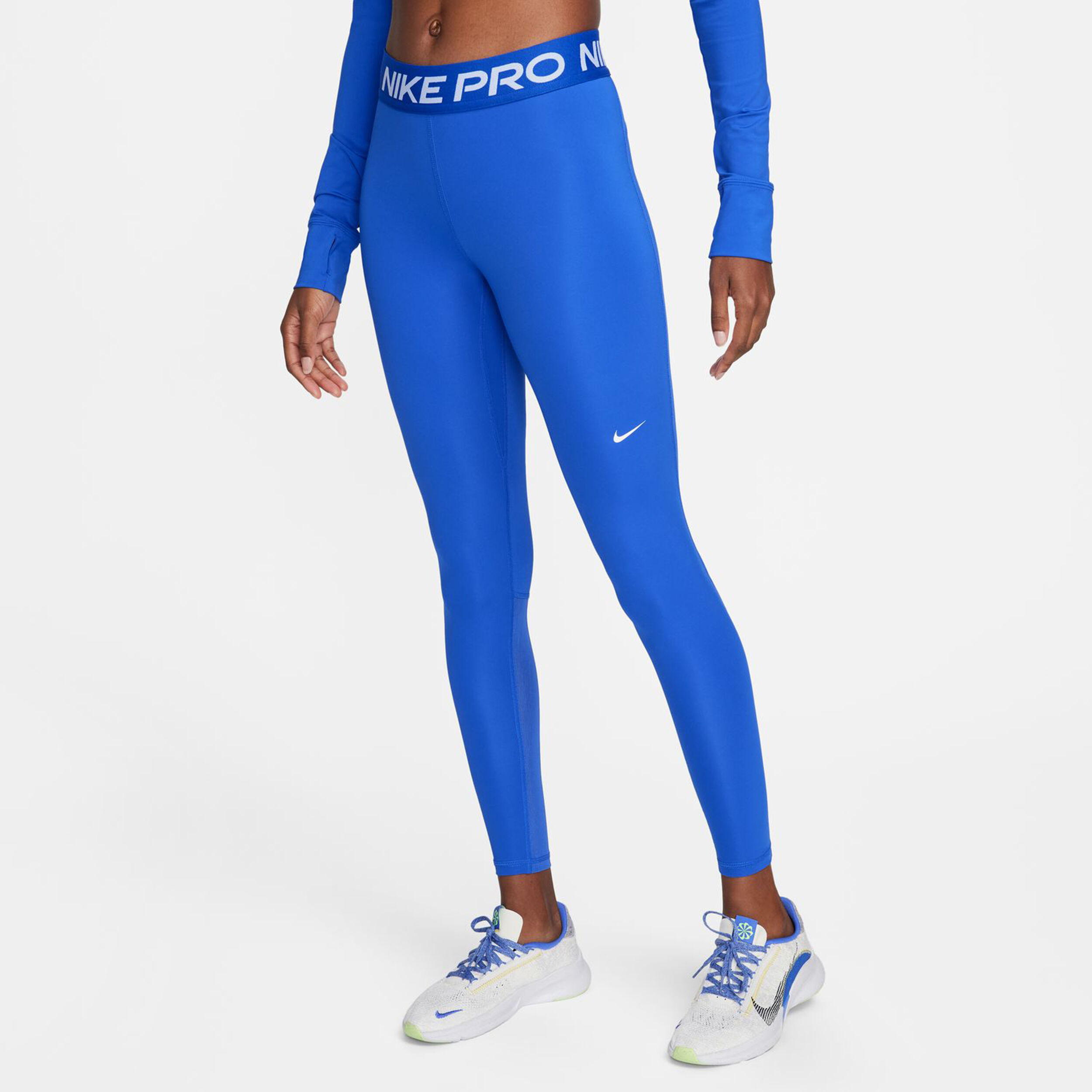 Nike Performance 365 Collant Tight Femmes - Bleu , Blanc