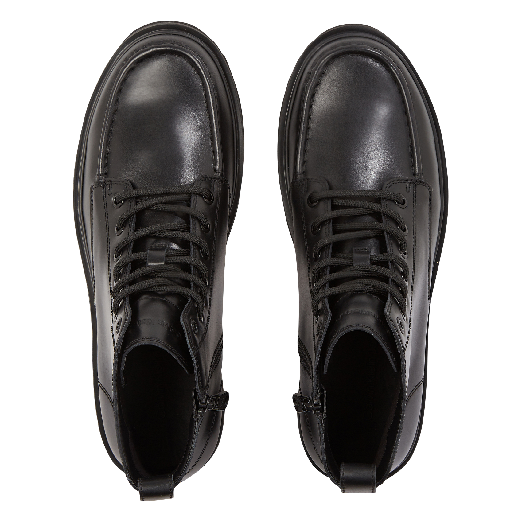 Boots en cuir | Noir