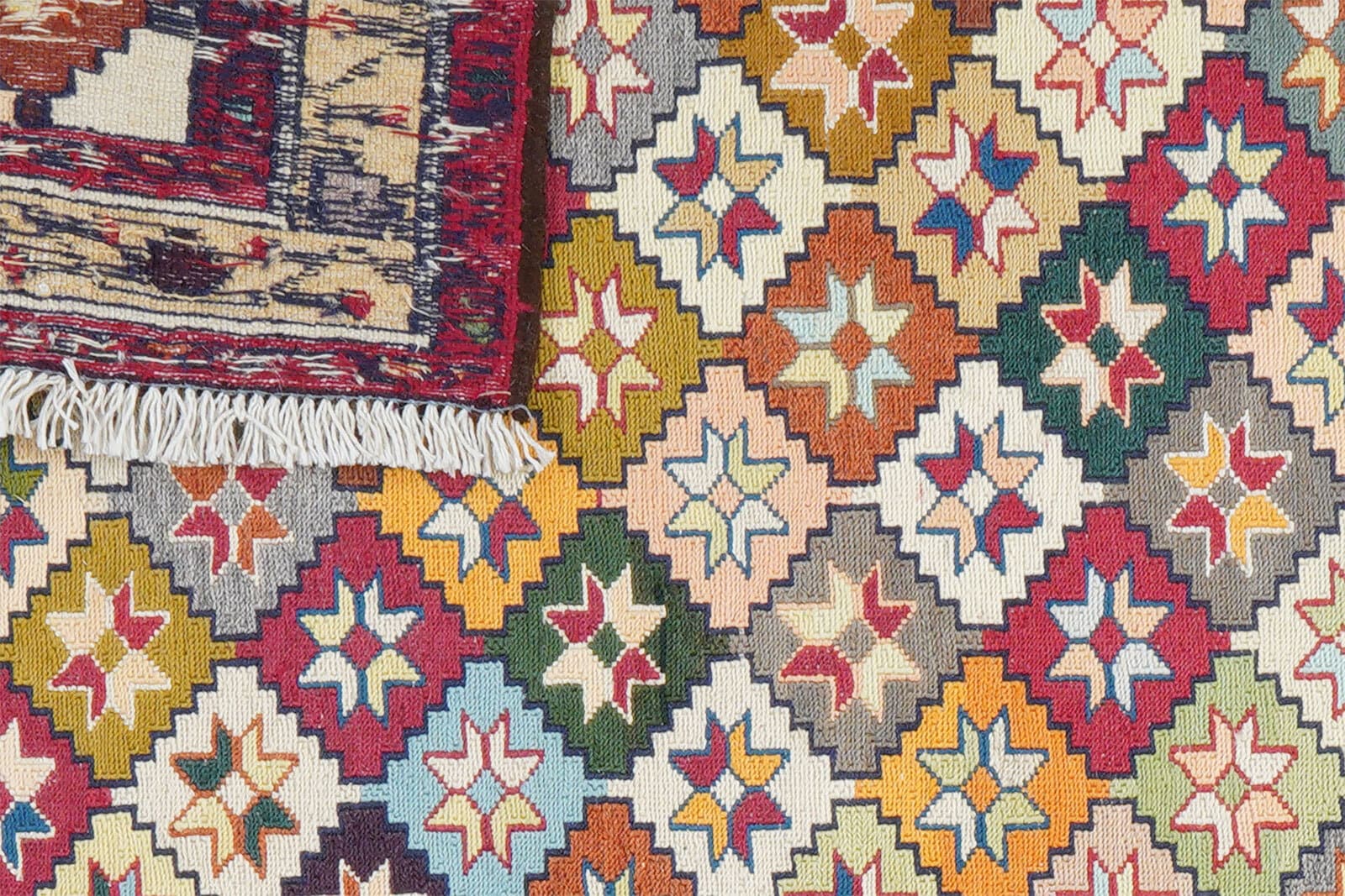 porta x Ipek Kelimteppich SUMAK SHAHSAVAN ANOUK 106 x 144 cm mehrfarbig