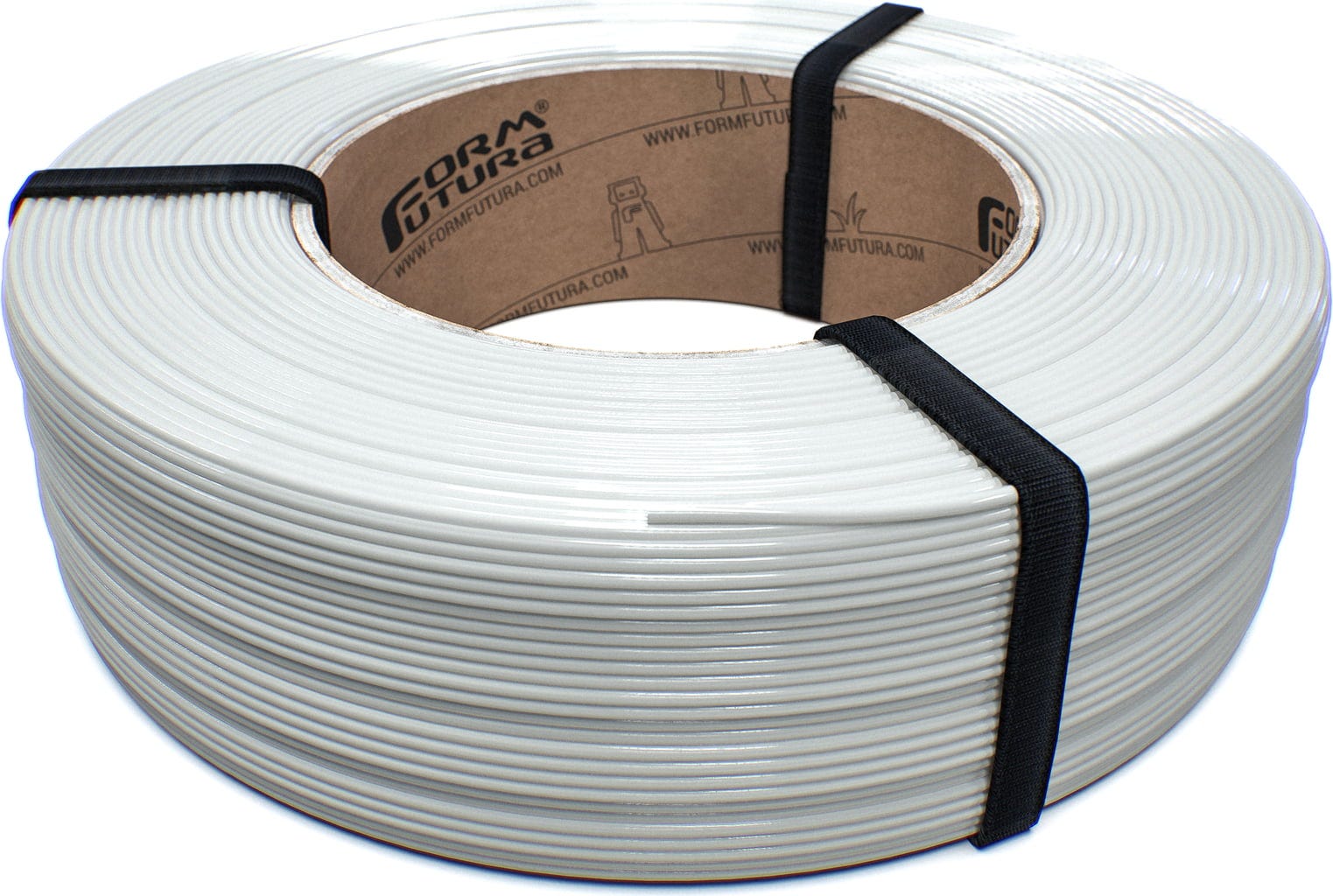 FormFutura  AthenaX ReFill Traffic White, 1,75 mm / 1000 g    High Performance PCTG Filament ohne Spule in Traffic White