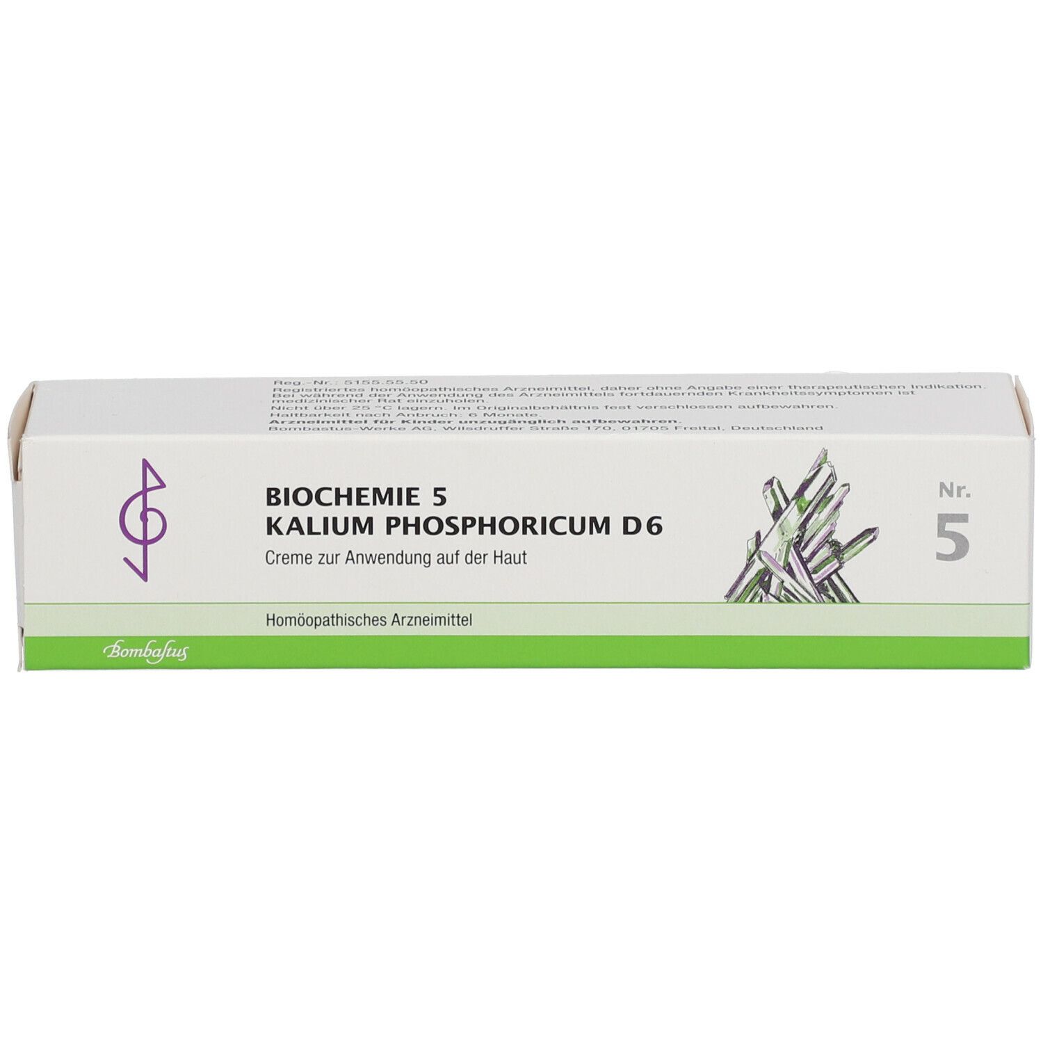 BIOCHEMIE 5 Kalium phosphricum D6 Creme