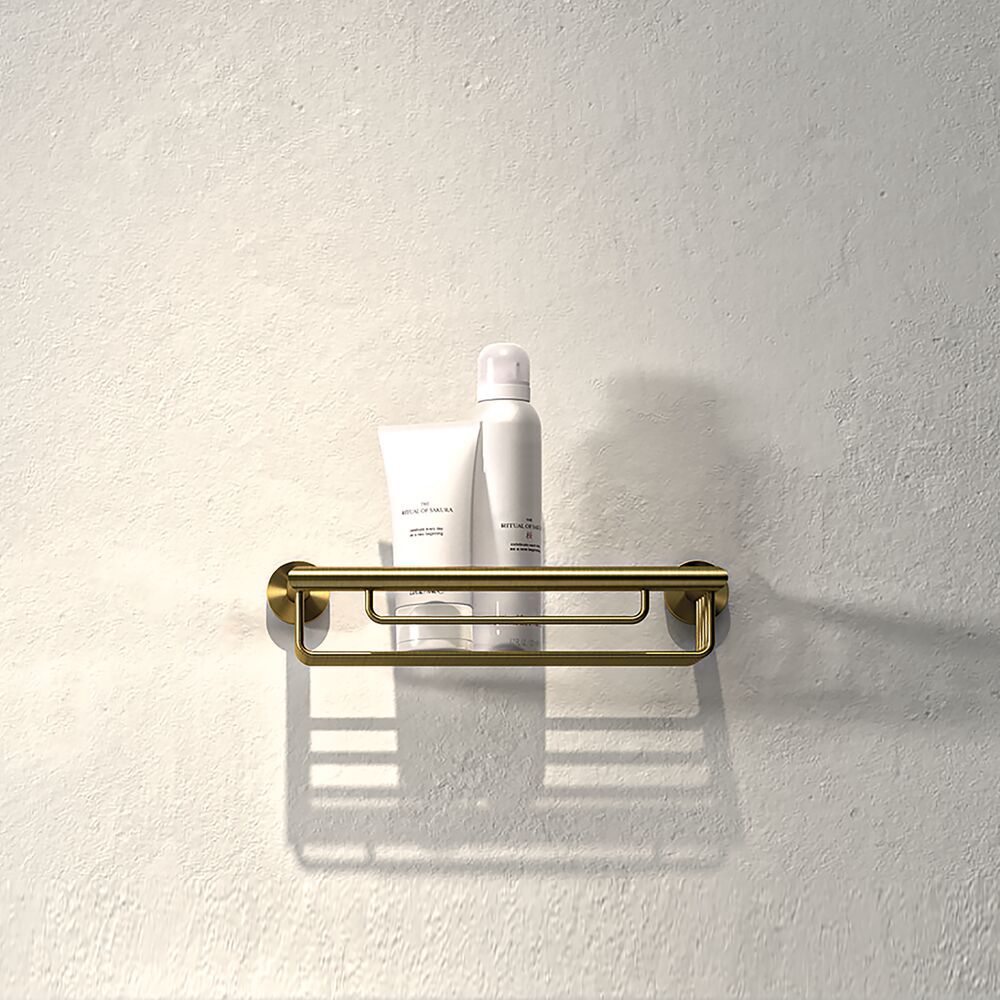 Geesa Nemox douchemand 34,9cm goud geborsteld
