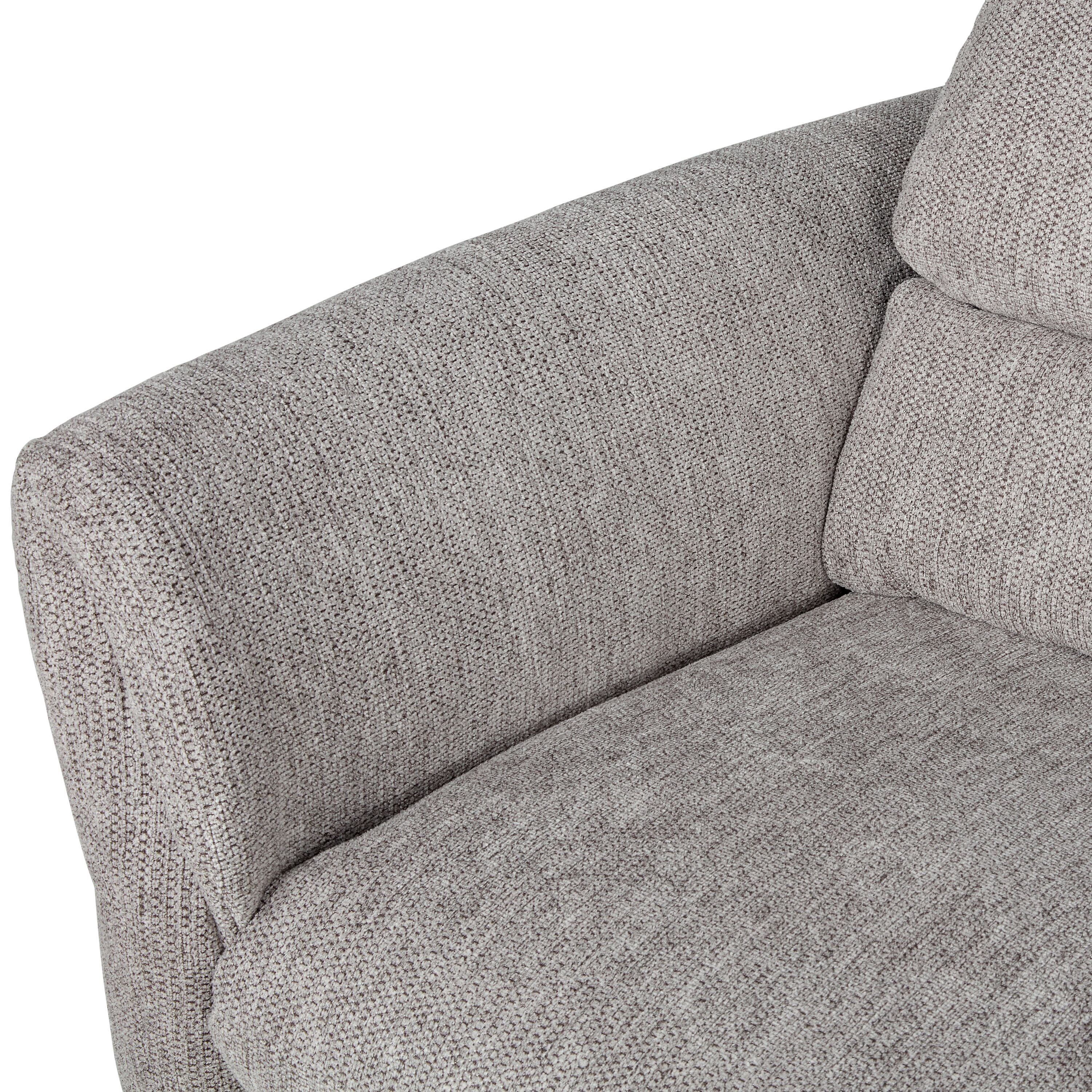 SEBO Ecksofa - Grau / B: 284.0 cm x T: 161.0 cm x H: 84.0 cm