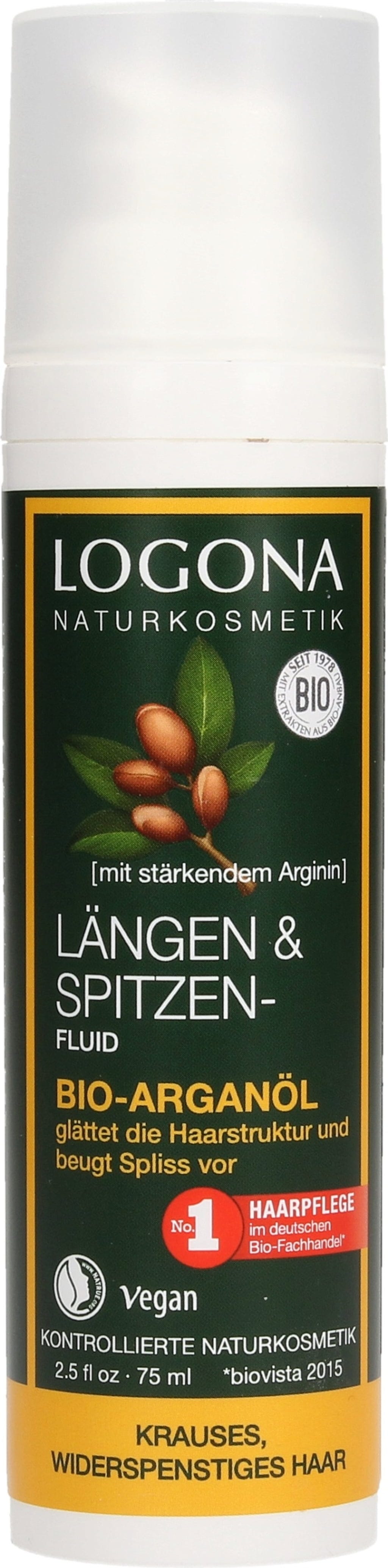 LOGONA  Längen & Spitzen-Fluid, 75 ml