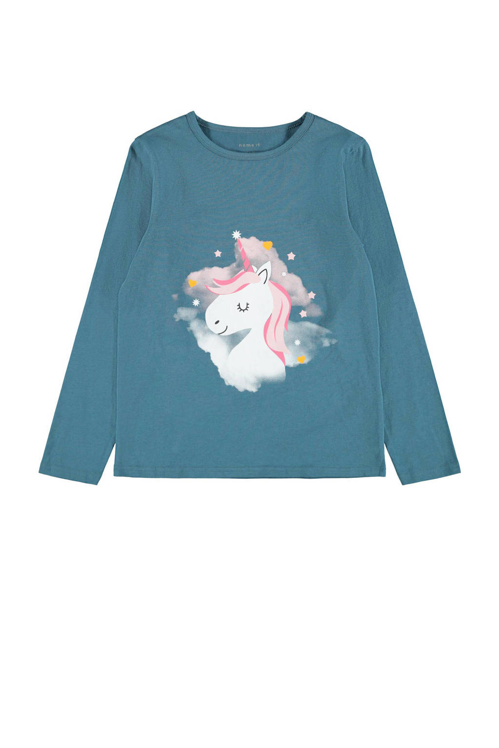 NAME IT pyjama NKMNIGHTSETblauwgroen/wit/roze