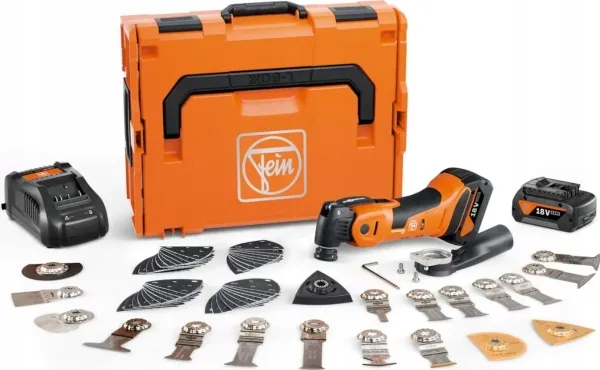 Fein MultiMaster Max Top AMM 700 4.0 AH AS - Oscillerende multiværktøj - ledningfri - 2 batterier - 18 V