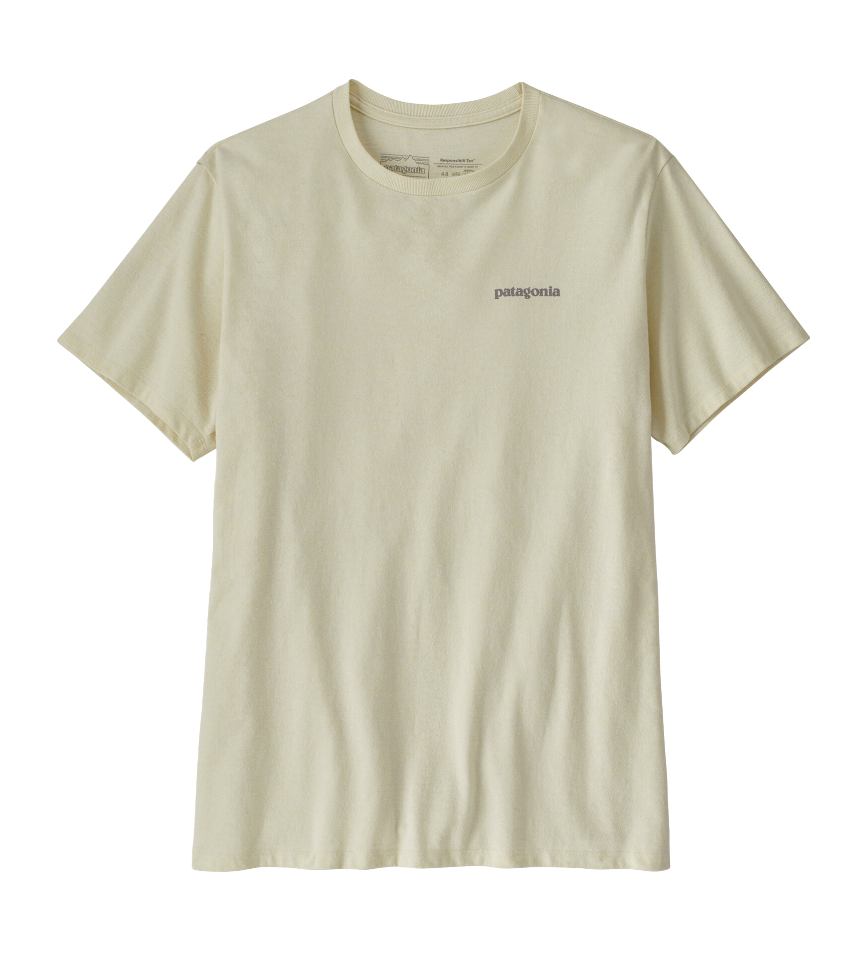Fitz Roy Icon Responsibili-Tee Herre Birch White