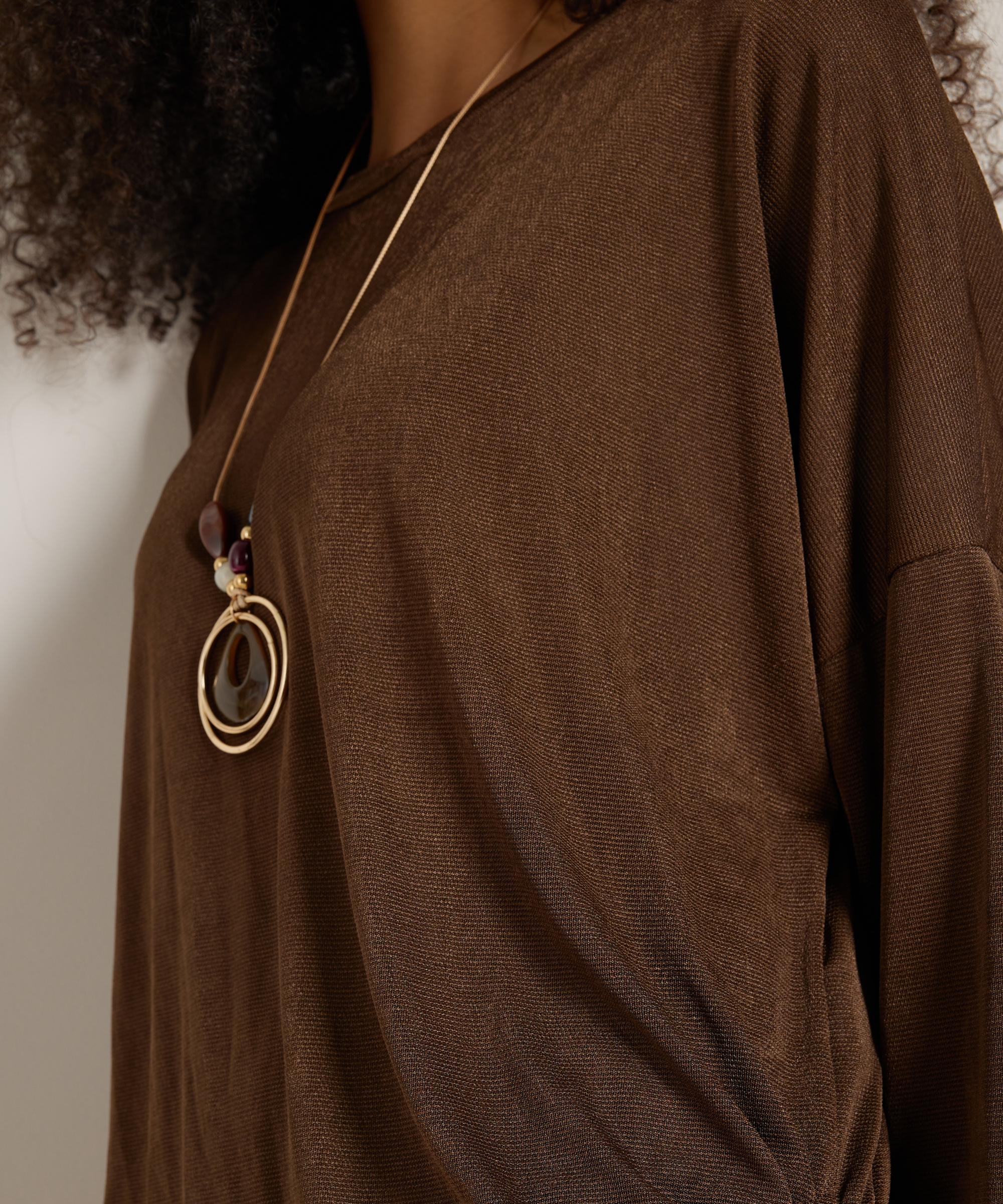 top met ketting