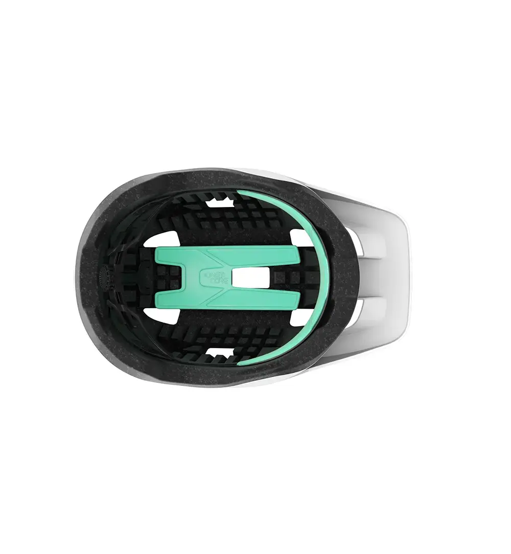 Lazer Lupo KinetiCore MTB Fietshelm Mat Wit