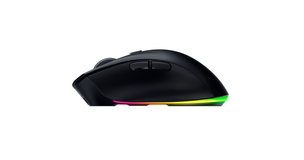 RazerPro Click V2 gaming muis  (Zwart, Tot 30.000 Dpi, USB-C / Bluetooth / 2.4 GHz)