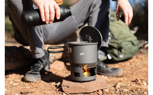 Esbit Spiritus Kochset 1500 ml Aluminium