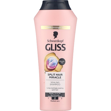 Shampoo m. vindruekerneolie skadet hår og spaltede spidser